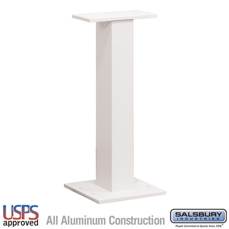 Salsbury Industries 3395WHT replacement pedestal, additional view