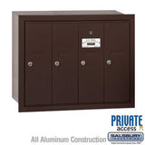 Salsbury Industries 3504ZRP bronze vertical mailbox private access