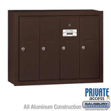 Salsbury Industries 3504ZSP bronze vertical mailbox private access