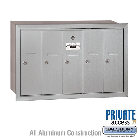 Salsbury Industries 3505ARP vertical mailbox private access, additional view
