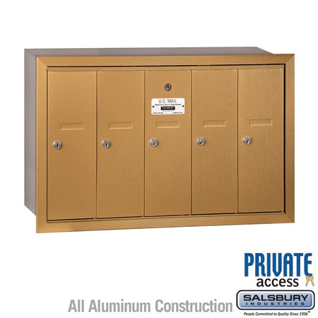 Salsbury Industries 3505BRP vertical mailbox private access, additional view