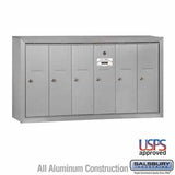 Salsbury Industries 3506ASU aluminum vertical mailbox usps access
