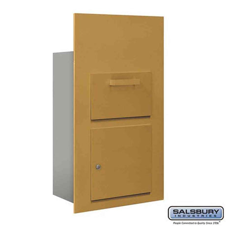 Salsbury Industries 3600C6-GFP gold mailbox units private access