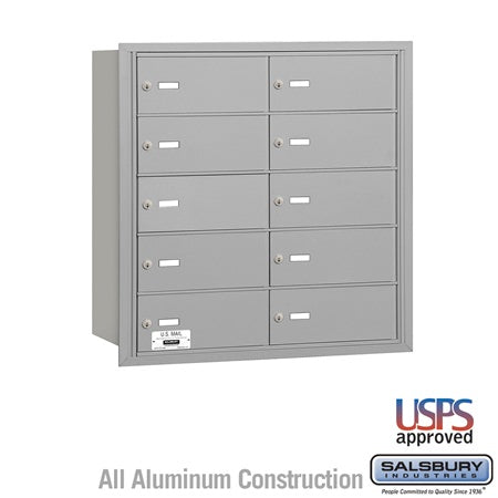 Salsbury Industries 3610ARU horizontal mailbox usps access, additional view