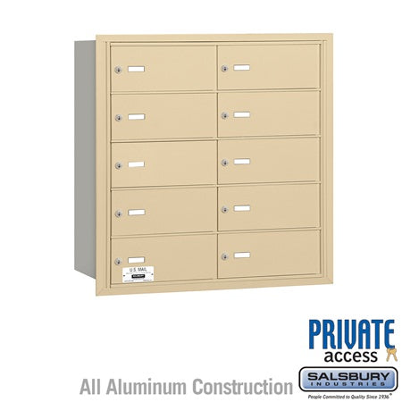 Salsbury Industries 3610SRP horizontal mailbox private access, additional view