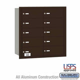 Salsbury Industries 3610ZRU bronze horizontal mailbox usps access