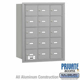 Salsbury Industries 3615ARP aluminum horizontal mailbox private access