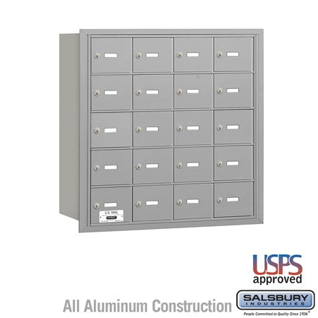 Salsbury Industries 3620ARU horizontal mailbox usps access, additional view