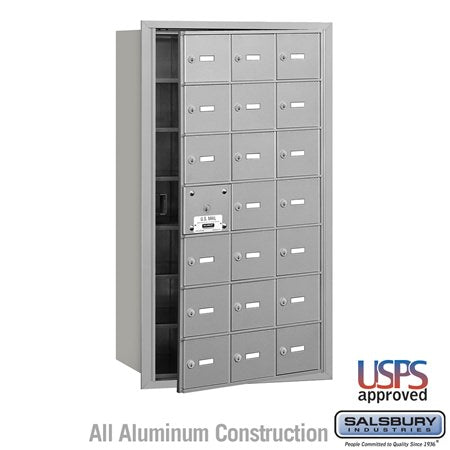 Salsbury Industries 3621AFU horizontal mailbox usps access, additional view