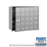 Salsbury Industries 3625AFP aluminum horizontal mailbox private access