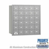 Salsbury Industries 3630ARP aluminum horizontal mailbox private access