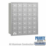 Salsbury Industries 3635ARP aluminum horizontal mailbox private access