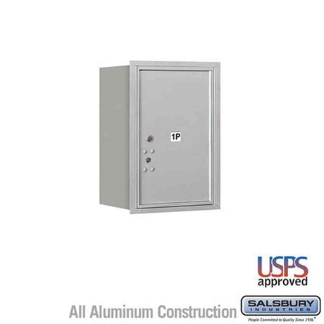 Salsbury Industries 3706S-1PARU aluminum horizontal mailbox usps access