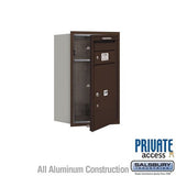 Salsbury Industries 3707S-1PZFP bronze horizontal mailbox private access