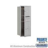 Salsbury Industries 3710S-01AFP aluminum horizontal mailbox private access