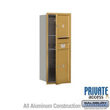 Salsbury Industries 3710S-01GFP gold horizontal mailbox private access