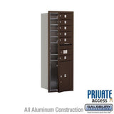 Salsbury Industries 3713S-06ZFP bronze horizontal mailbox private access