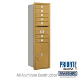 Salsbury Industries 3715S-07GRP gold horizontal mailbox private access