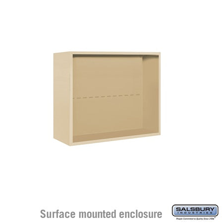 Salsbury Industries 3806D-SAN surface mounted enclosure, additional view