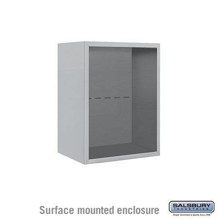 Salsbury Industries 3806S-ALM surface mounted enclosure, additional view