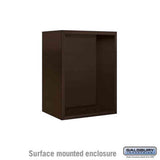 Salsbury Industries 3806S-BRZ bronze surface mounted enclosure