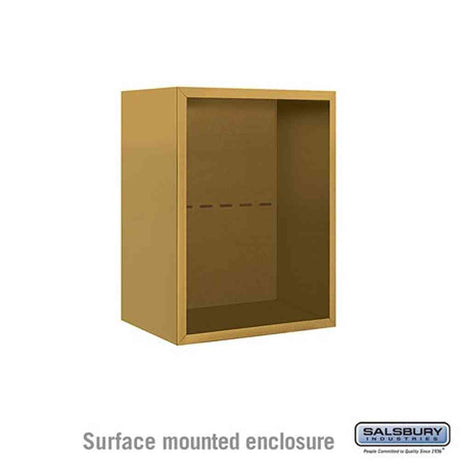 Salsbury Industries 3806S-GLD gold surface mounted enclosure