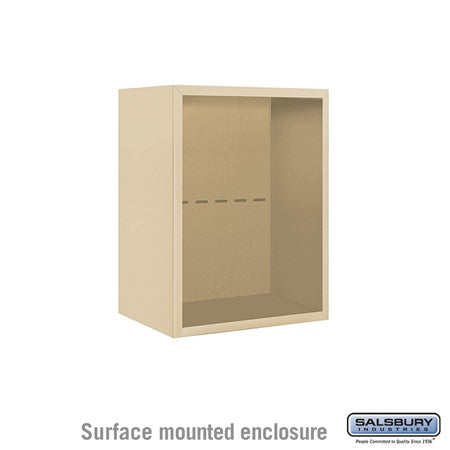 Salsbury Industries 3806S-SAN surface mounted enclosure, additional view