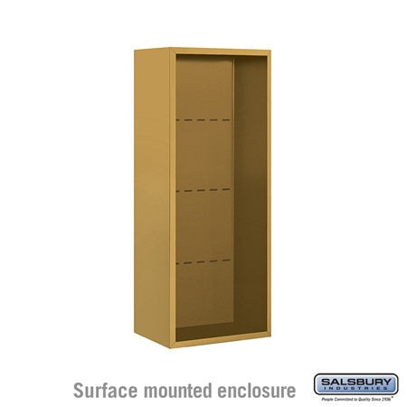 Salsbury Industries 3810S-GLD surface mounted enclosure, additional view