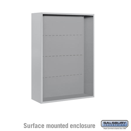Salsbury Industries 3811D-ALM surface mounted enclosure, additional view