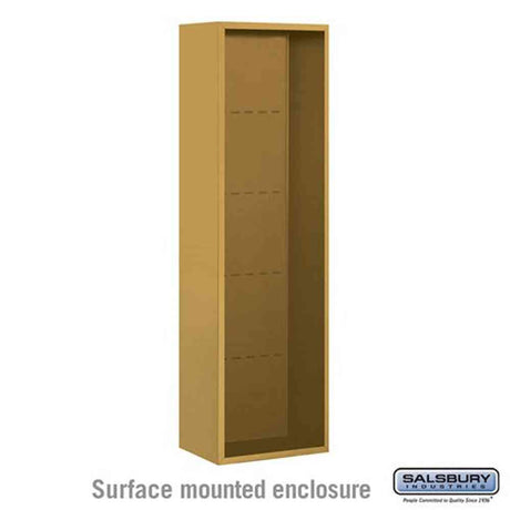Salsbury Industries 3816S-GLD gold surface mounted enclosure