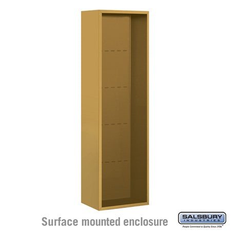 Salsbury Industries 3816S-GLD surface mounted enclosure, additional view