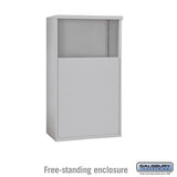 Salsbury Industries 3904D-ALM aluminum free standing enclosure