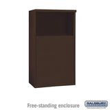 Salsbury Industries 3904D-BRZ bronze free standing enclosure
