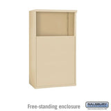 Salsbury Industries 3904D-SAN sandstone free standing enclosure