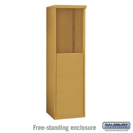 Salsbury Industries 3906S-GLD gold free standing enclosure