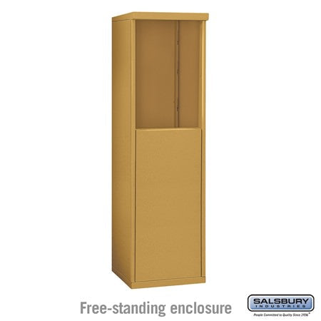 Salsbury Industries 3906S-GLD free standing enclosure, additional view