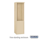 Salsbury Industries 3910S-SAN sandstone free standing enclosure