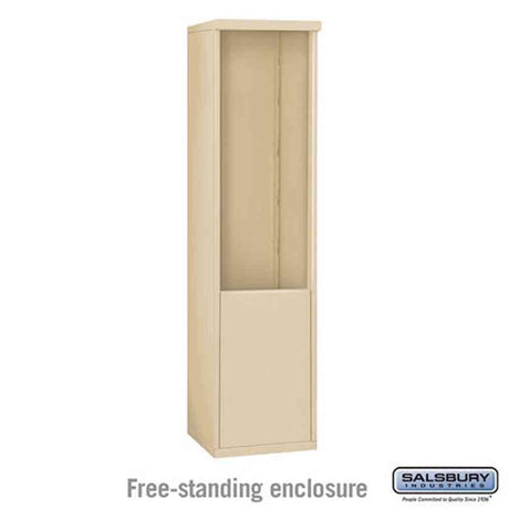 Salsbury Industries 3911S-SAN sandstone free standing enclosure