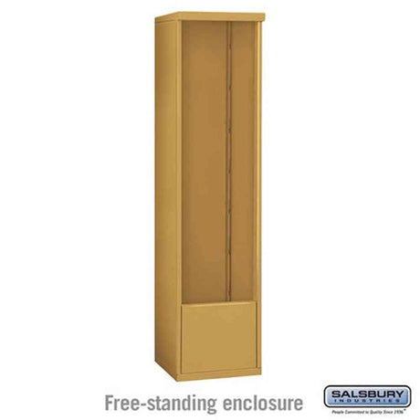 Salsbury Industries 3916S-GLD gold free standing enclosure