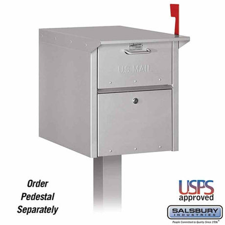 Salsbury Industries 4350SLV silver mail chest