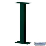 Salsbury Industries 4365GRN roadside mailbox, additional view