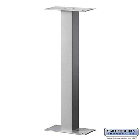 Salsbury Industries 4365SLV silver roadside mailbox