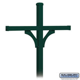 Salsbury Industries 4374GRN mailbox post, additional view