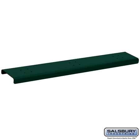 Salsbury Industries 4383GRN mailbox spreader in satin stainless, additional view