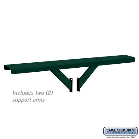 Salsbury Industries 4384GRN mailbox spreader, additional view