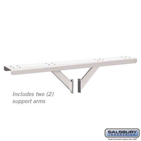 Salsbury Industries 4384WHT white mailbox spreader