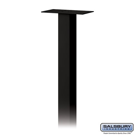 Salsbury Industries 4385BLK mailbox pedestal, additional view