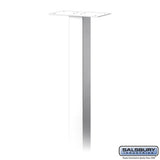 Salsbury Industries 4385WHT mailbox pedestal, additional view