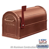 Salsbury Industries 4850D-MOC mocha rural mailbox