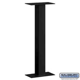 Salsbury Industries 4865BLK black mailbox post